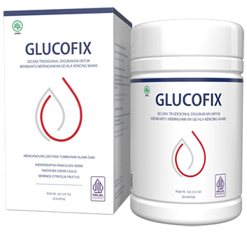 GlucoFix – botol suplemen alami untuk keseimbangan gula darah